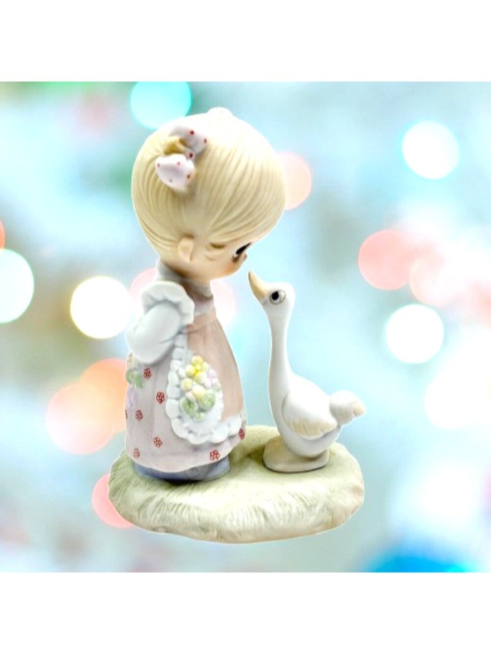 Precious Moments 1978 Figurine Signed “Make A Joyful Noise”